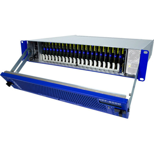 Cobalt HPF-9000-NS 20-Slot OpenGear High Power Frame with PS-9000 Power Supply & Network Controller Card
