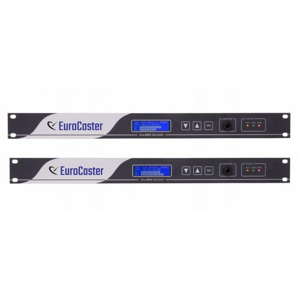 eurocaster.jpg EuroCaster Digital MPX IP Encoder + Decoder set