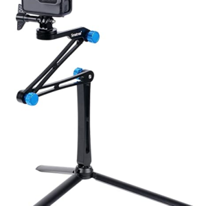 Aluminium Foldable Pole 3-Way Ajustable Selfie Stick Compatible for GoPro MAX/Hero 8/7/6/5/4/3+/3/Hero(2018)